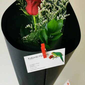 Single Red Rose